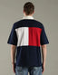 Tommy  Hilfiger Navy Blue Logo Work Premium Polo T-Shirt