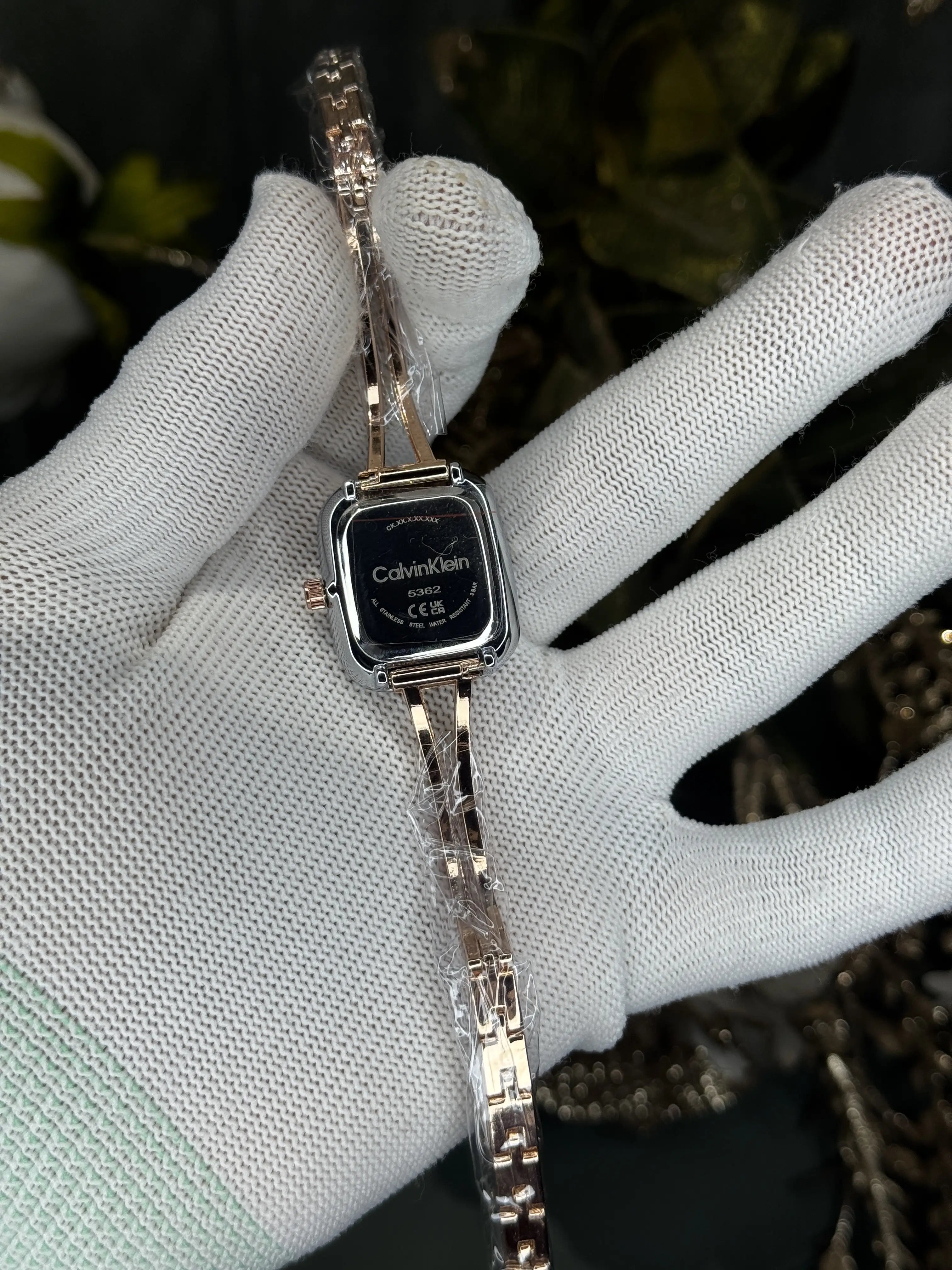 Calvin Klein Dual Tone Green Premium Watch