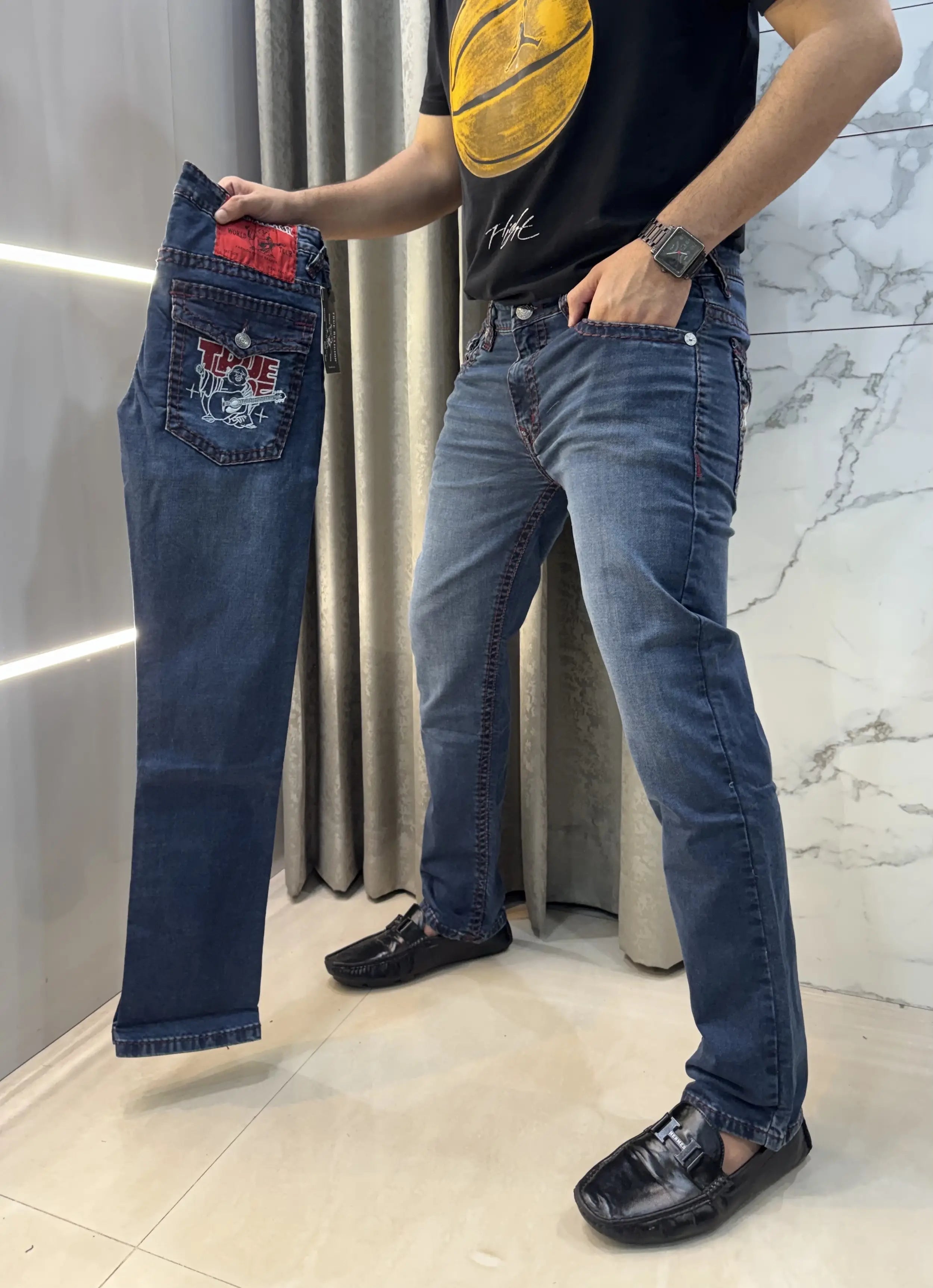 True Religion Blue Premium Boot Cut Denim
