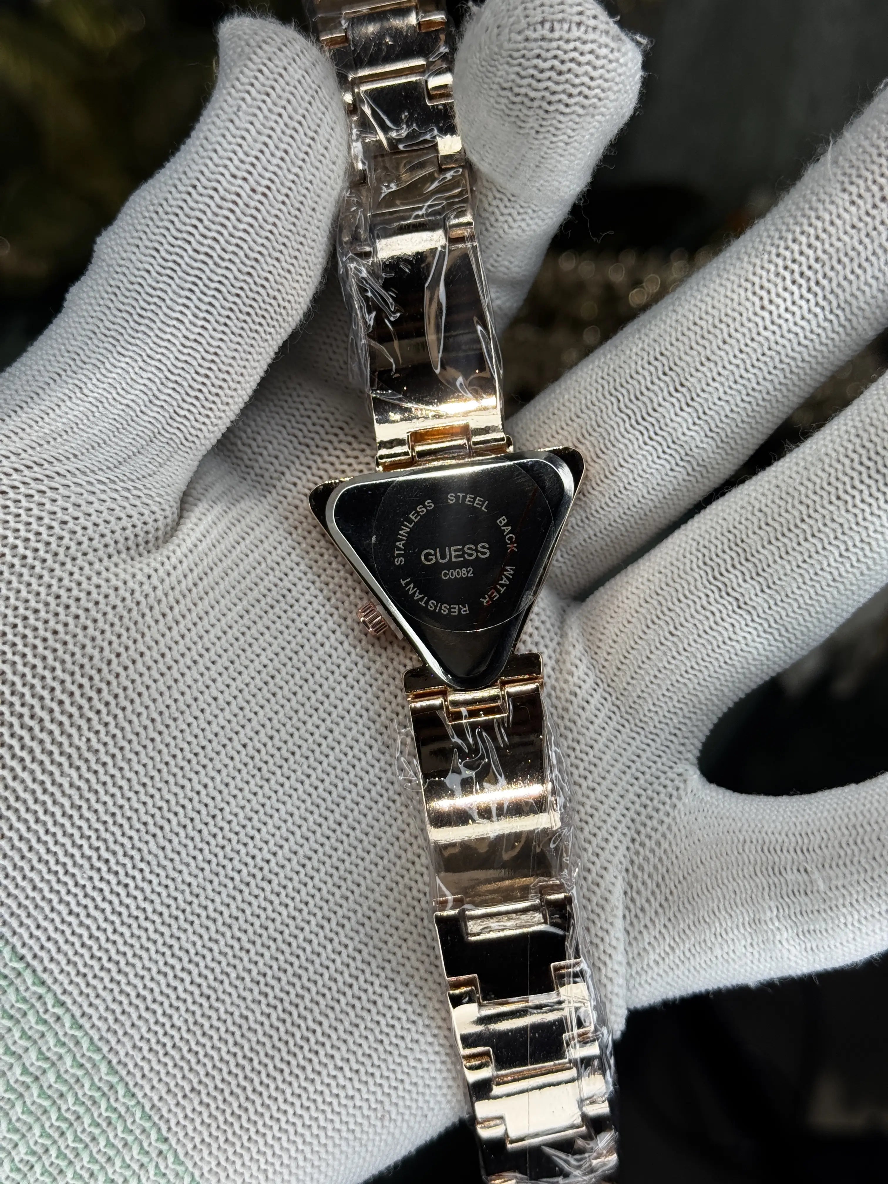 Guess Rose Gold Black Premium Ladies Watch