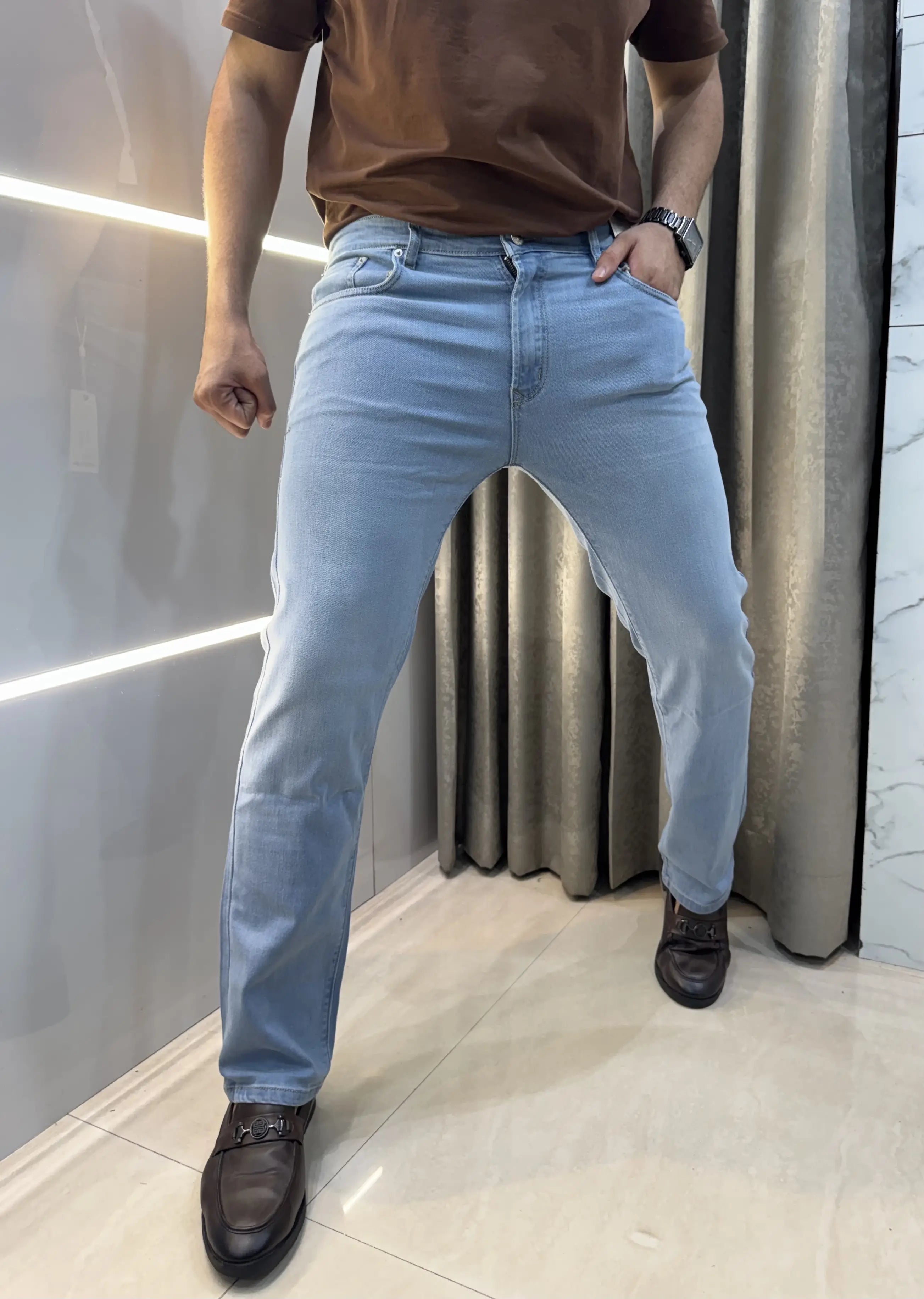 Lacost e Sky Blue Imported Hyperflex.. Denim