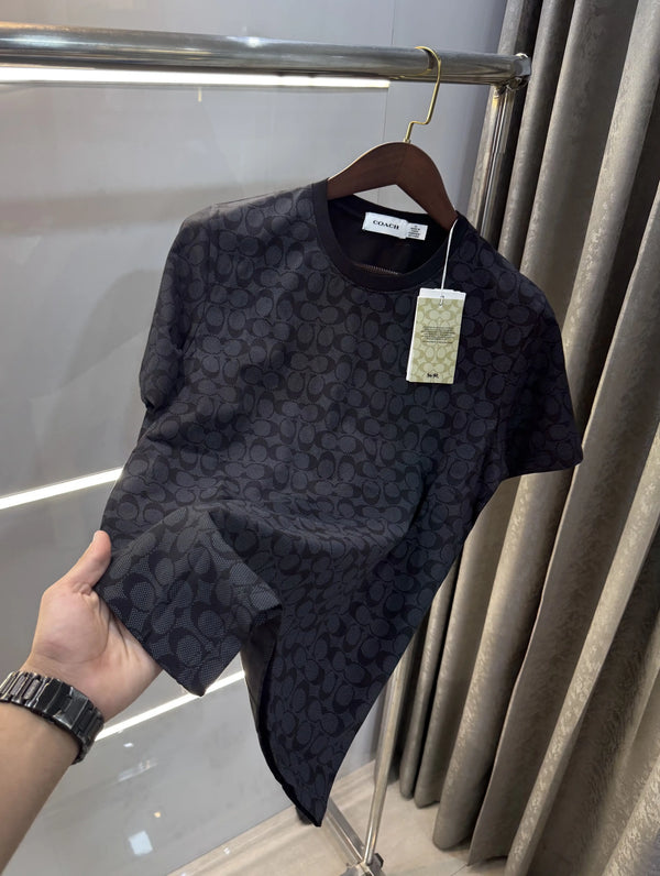 Coach Black Monogram Premium T-Shirt