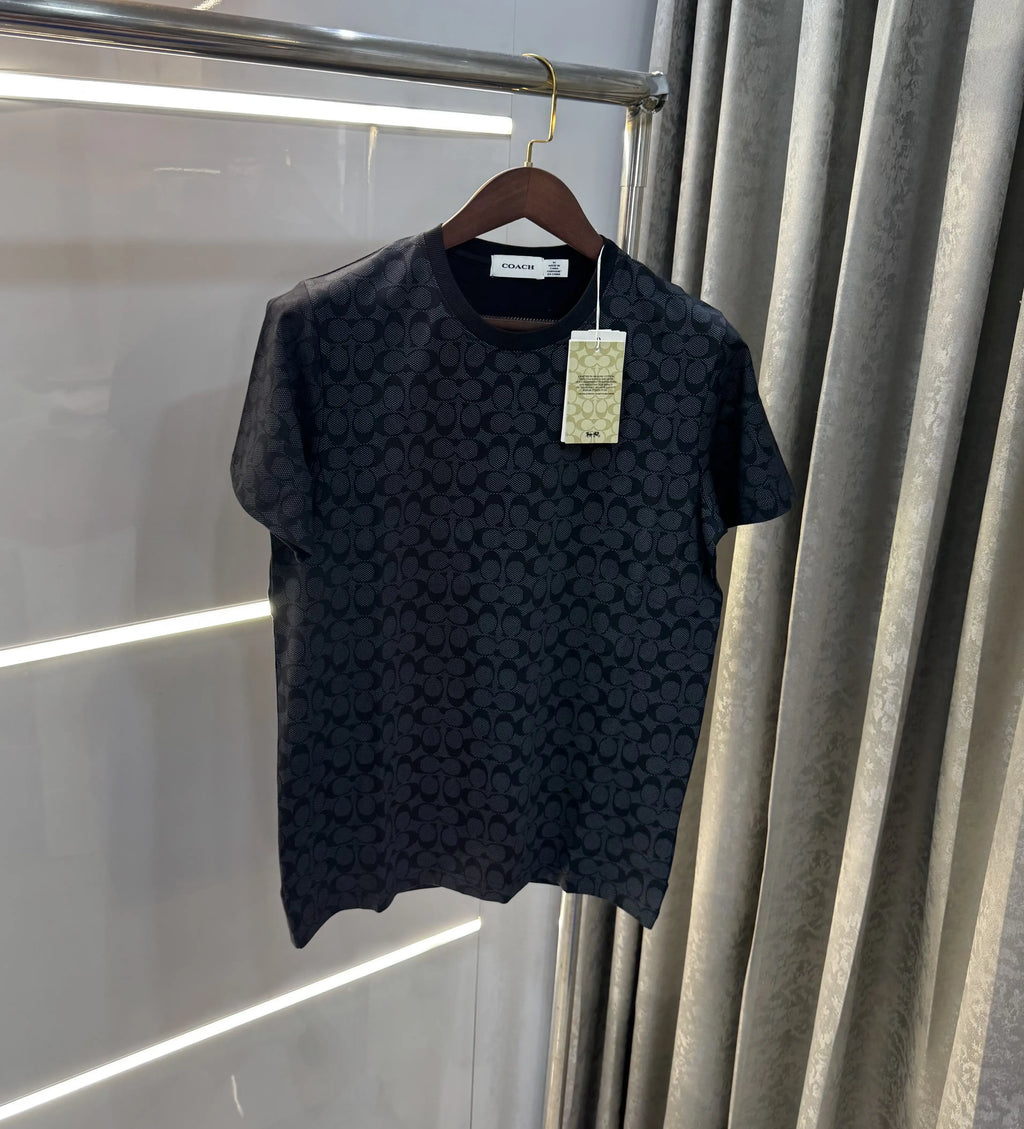 Coach Black Monogram Premium T-Shirt
