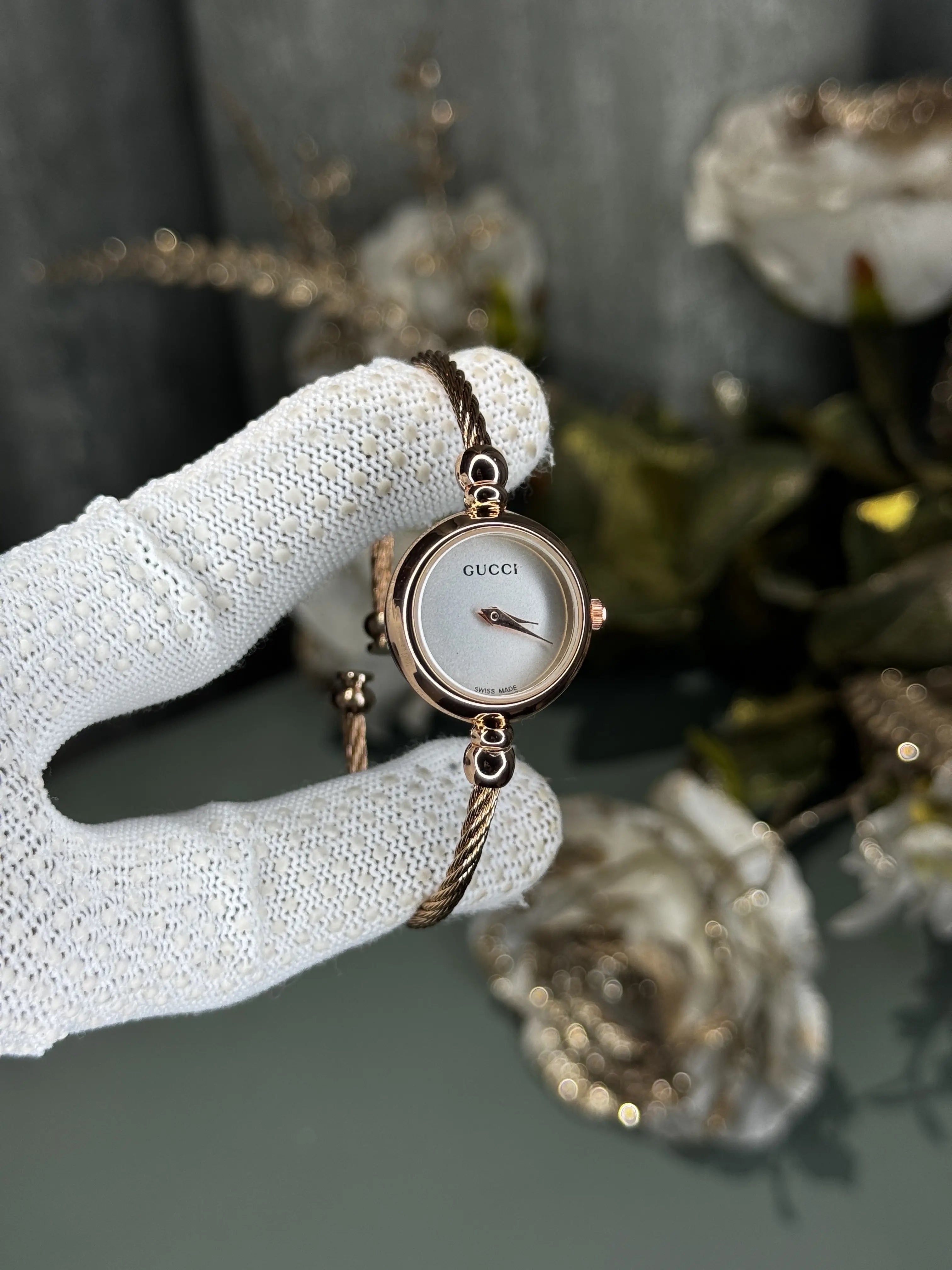 Gucc i Bracelet Copper White Premium Watch
