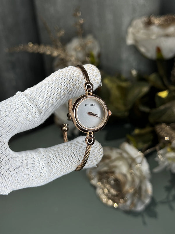 Gucc i Bracelet Copper White Premium Watch