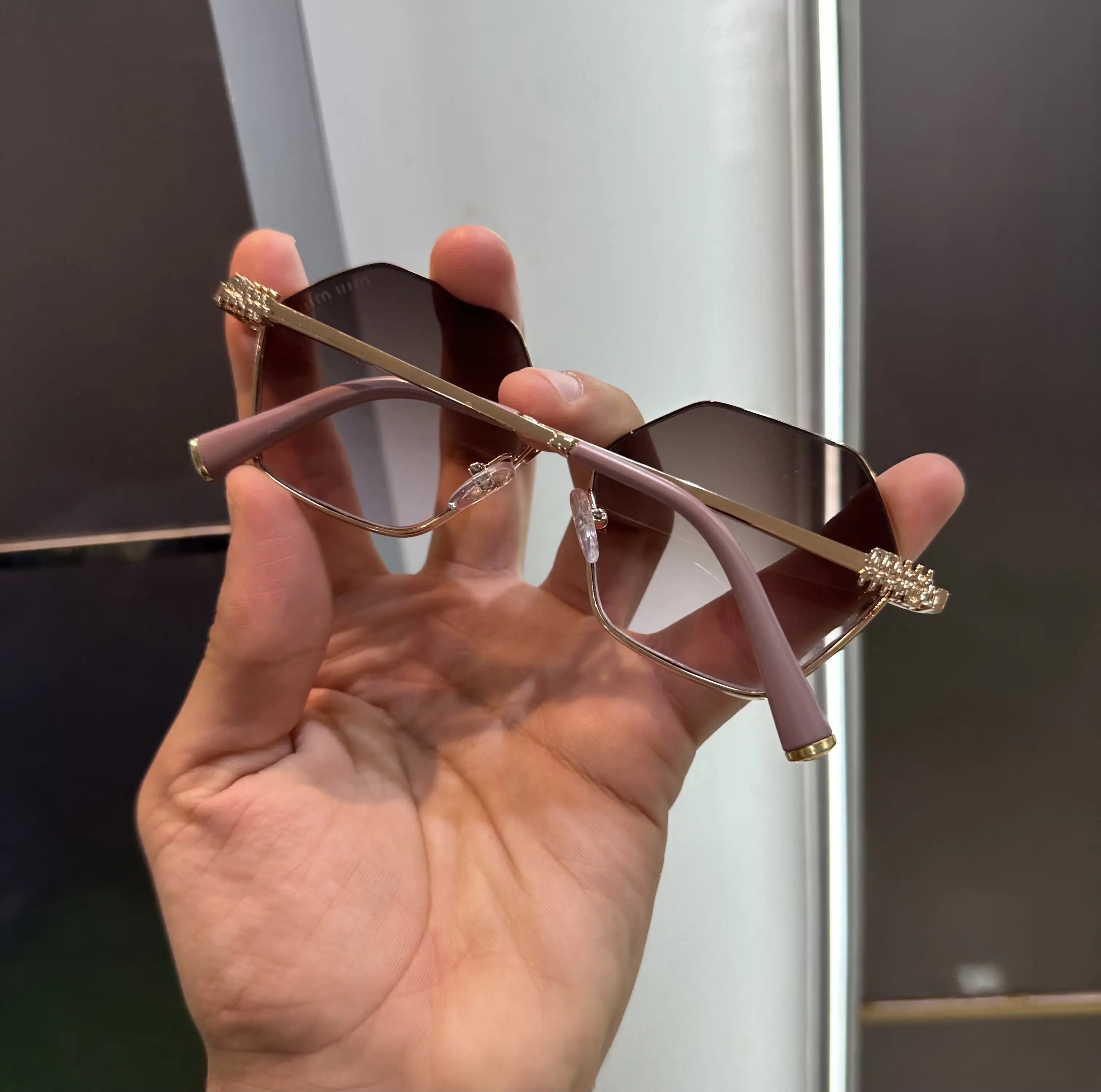 Miu Miu Gold Pink Premium Shades653