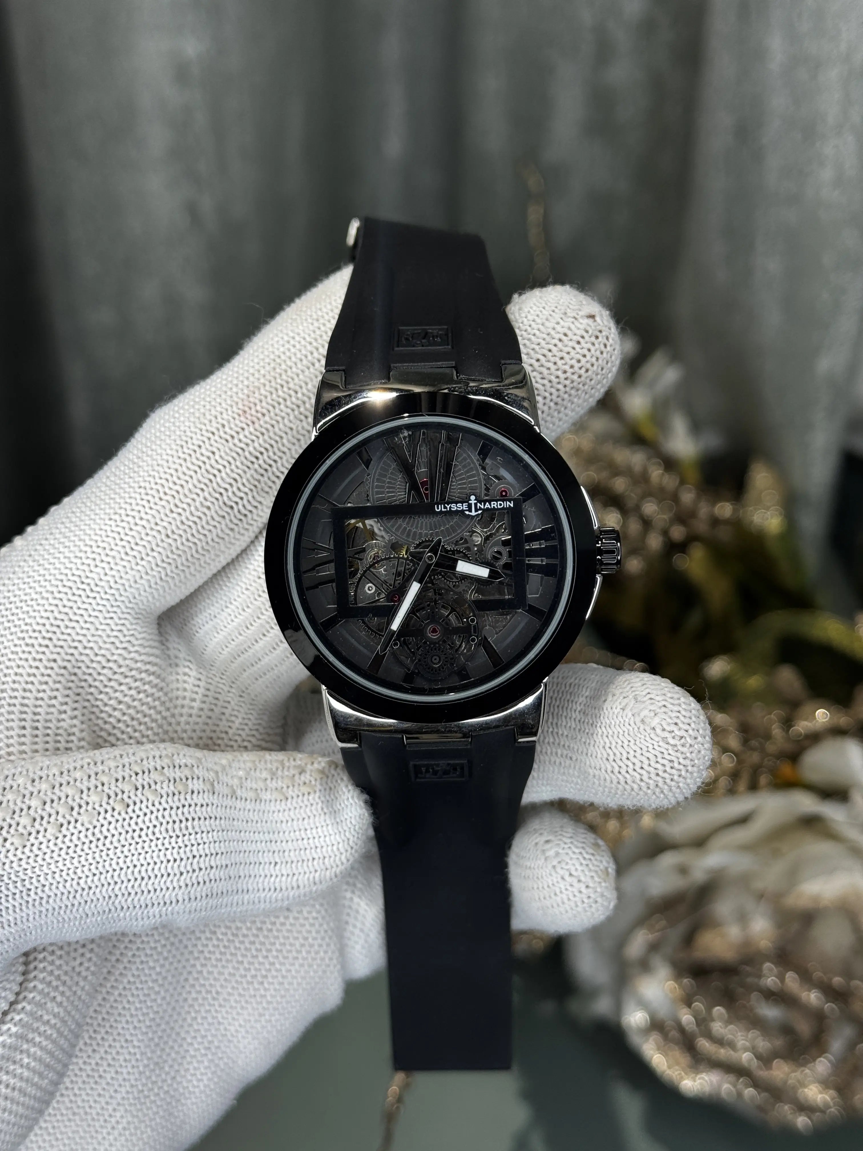 Ulysse Nardin Blast Silver Black Premium Automatic Watch