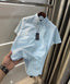 Ralph  Lauren Sky Blue Premium Linen Shirt