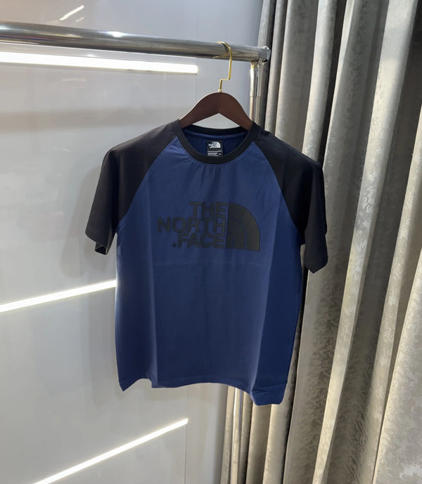 The North Face Blue Premium Oversized  T-Shirt