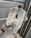 Ralph  Lauren Cream Premium Linen Shirt