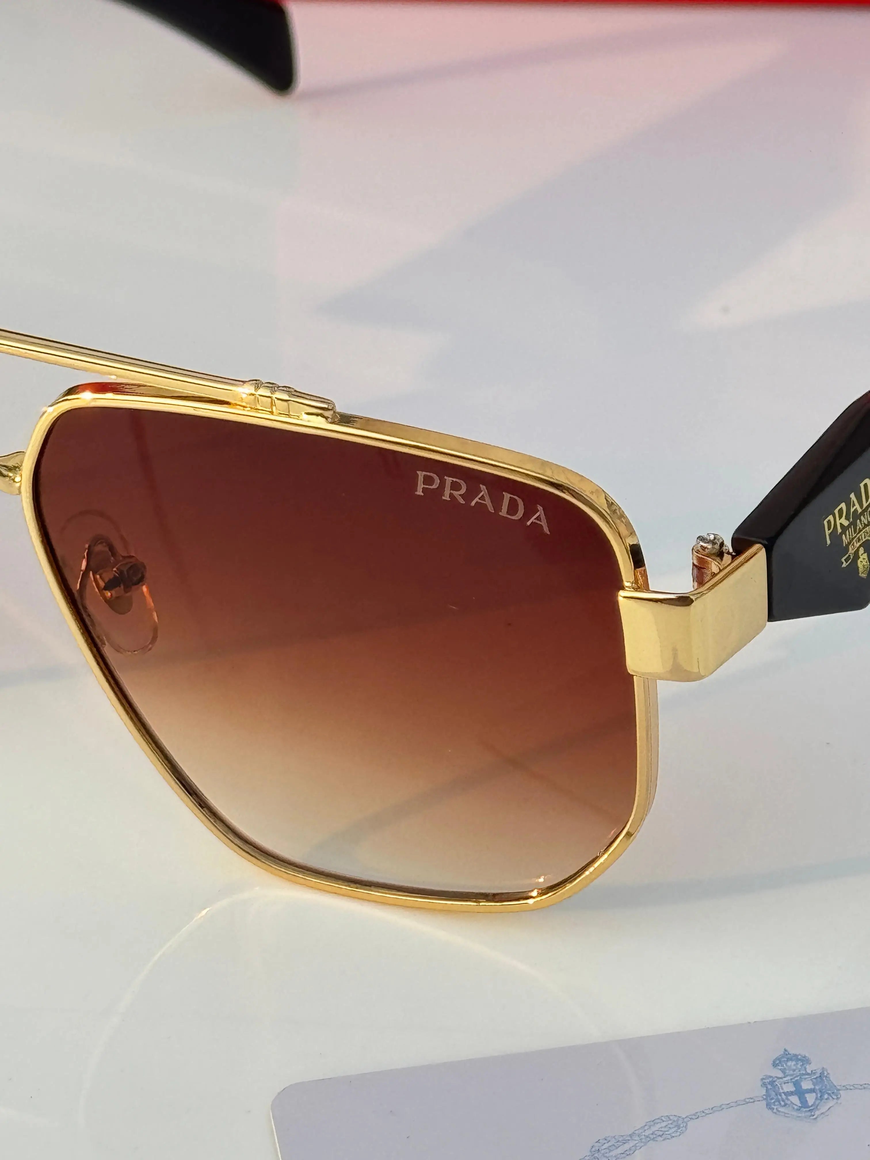 Prada_1683_gold_brown Secondary image