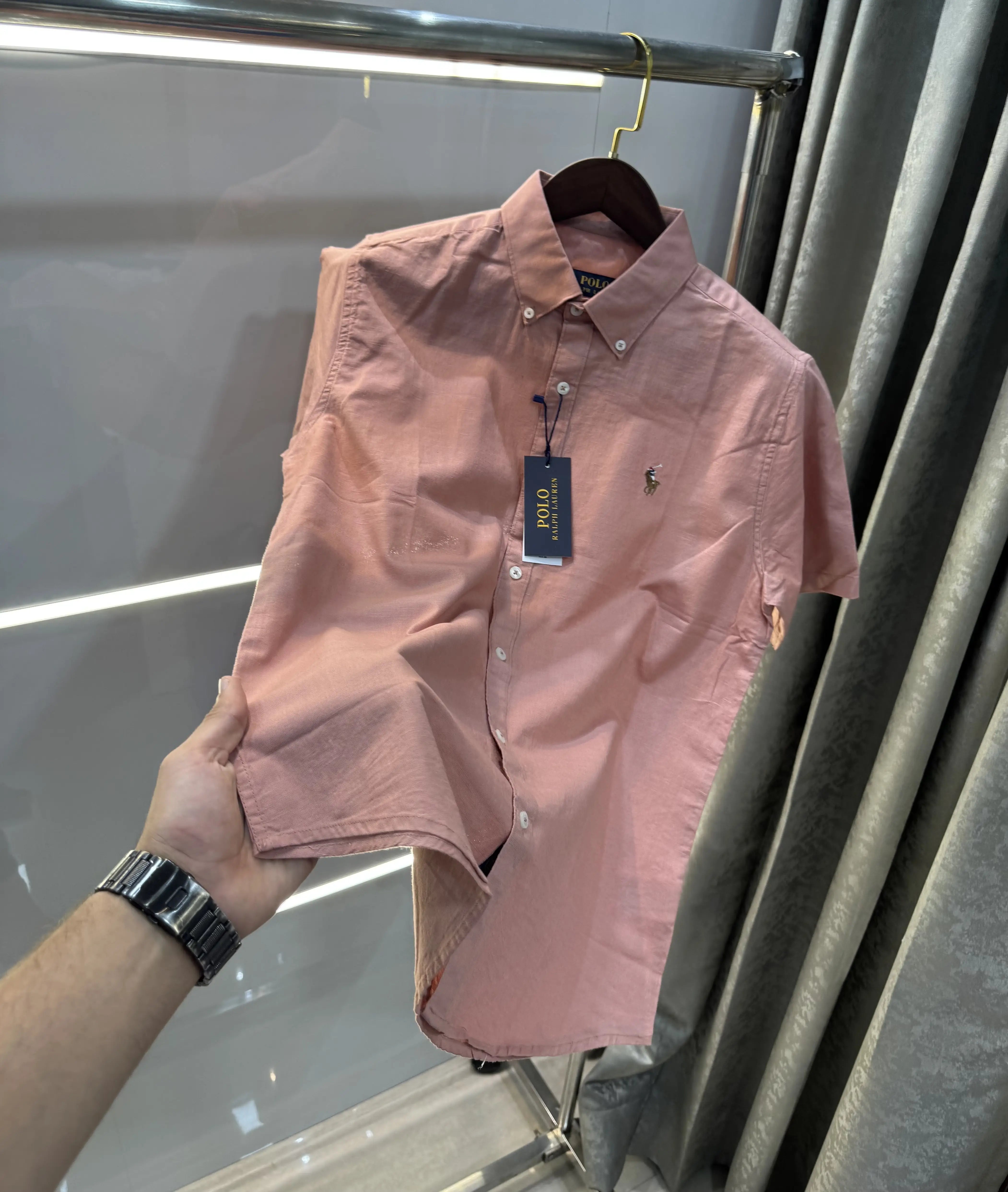 Ralph  Lauren Milange Premium Linen Shirt Main image