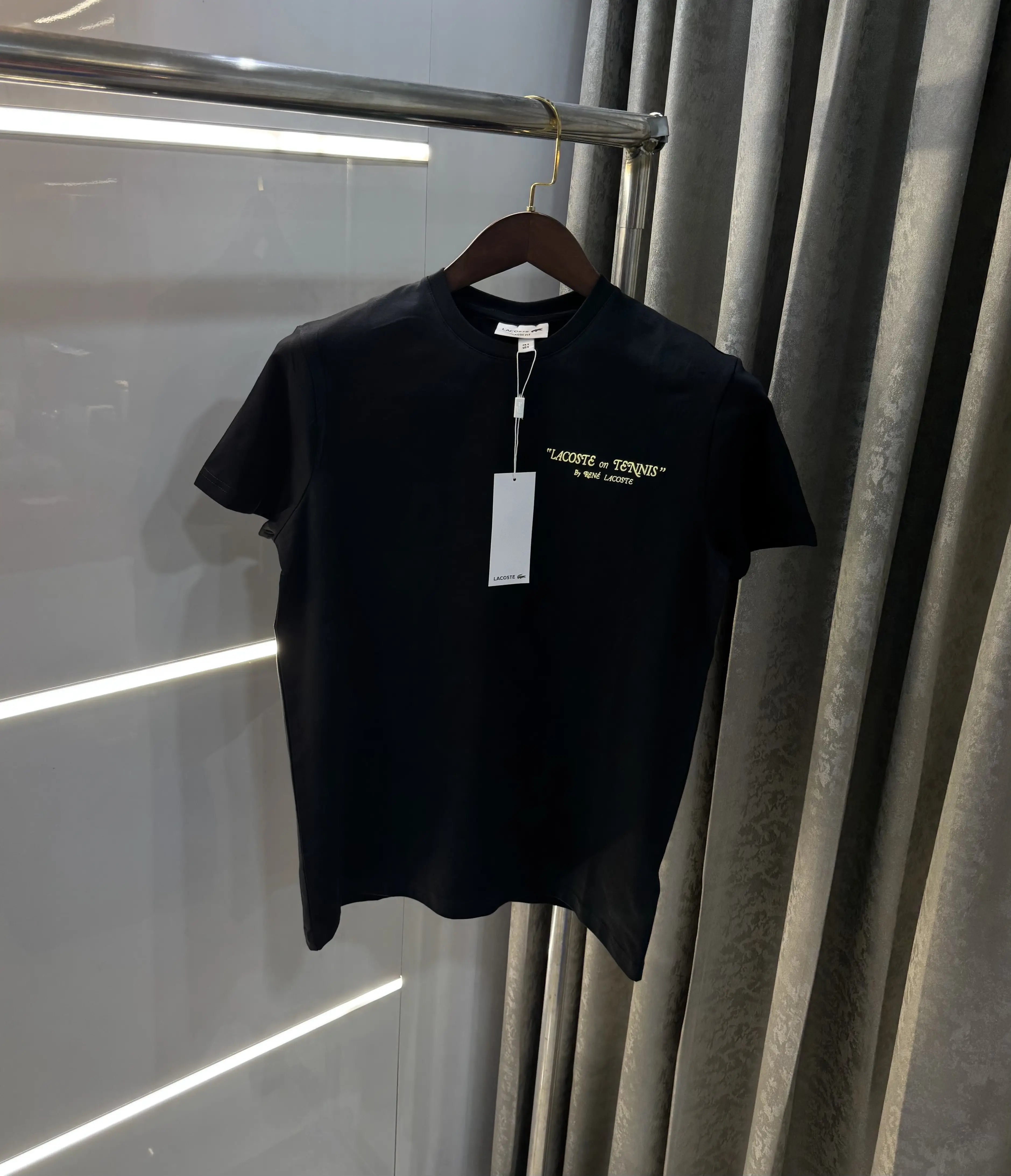 Lacost e Black Logo Work Premium Polo T-Shirt Main image