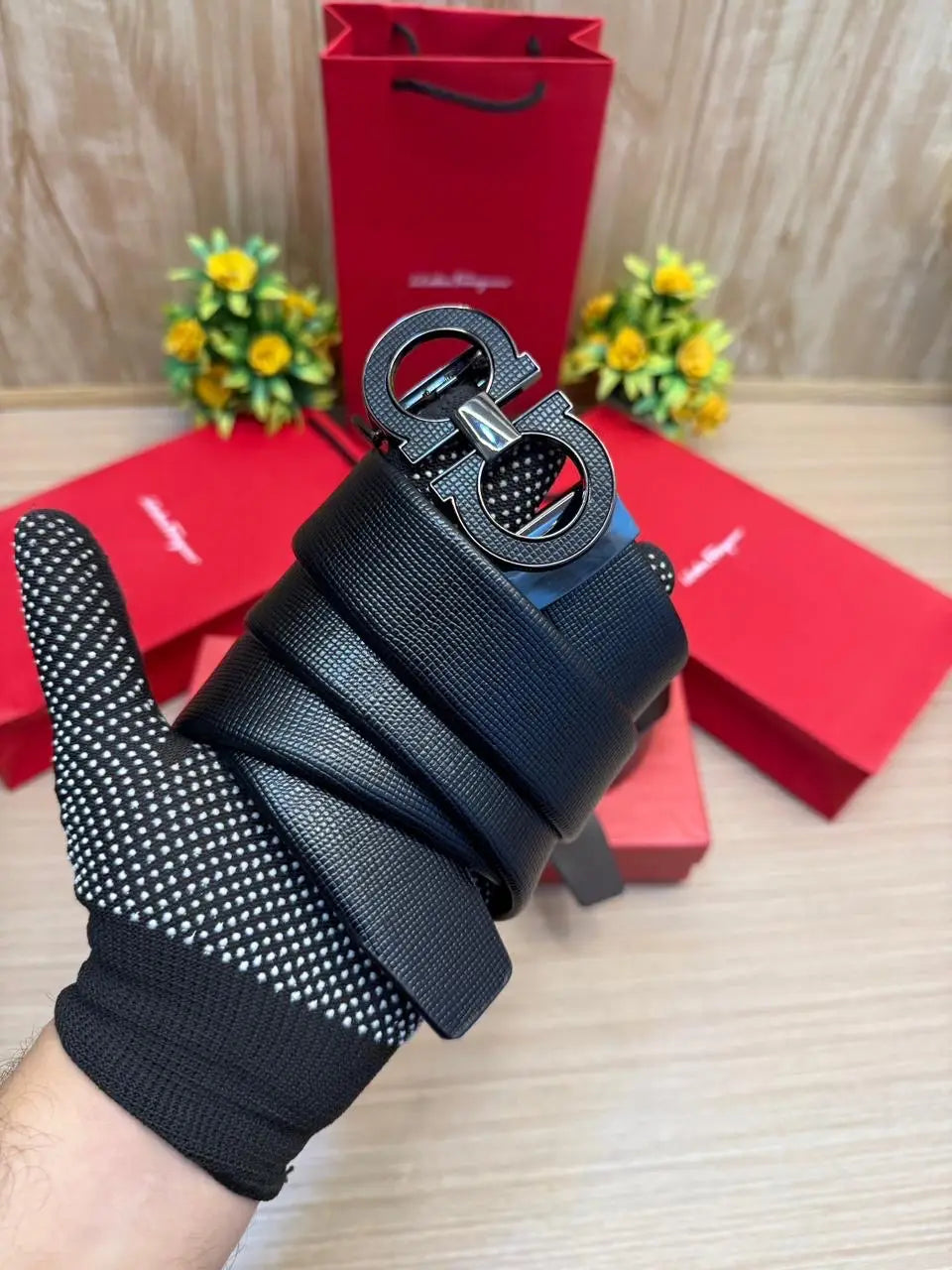 SALVATORE_FERRAGAMMO_2PCS_BELT_1_&_2