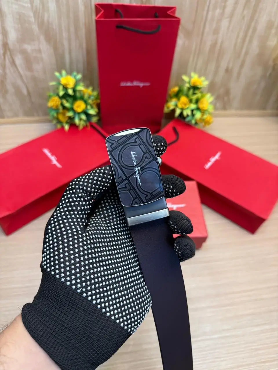 SALVATORE_FERRAGAMMO_2PCS_BELT_1_&_2