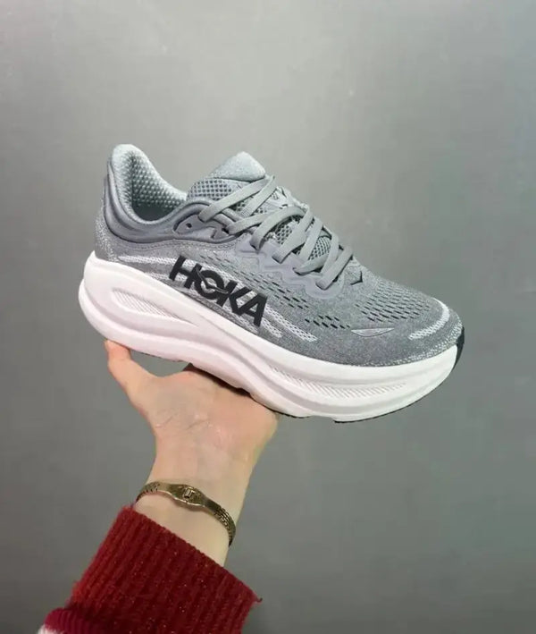 Hok_a Bondi 9 Grey Shoes