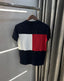 Tommy Hilfiger Navy Blue Logo Work Premium Polo T-Shirt