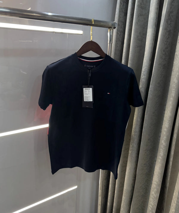 Tommy Hilfiger Navy Blue Logo Work Premium Polo T-Shirt