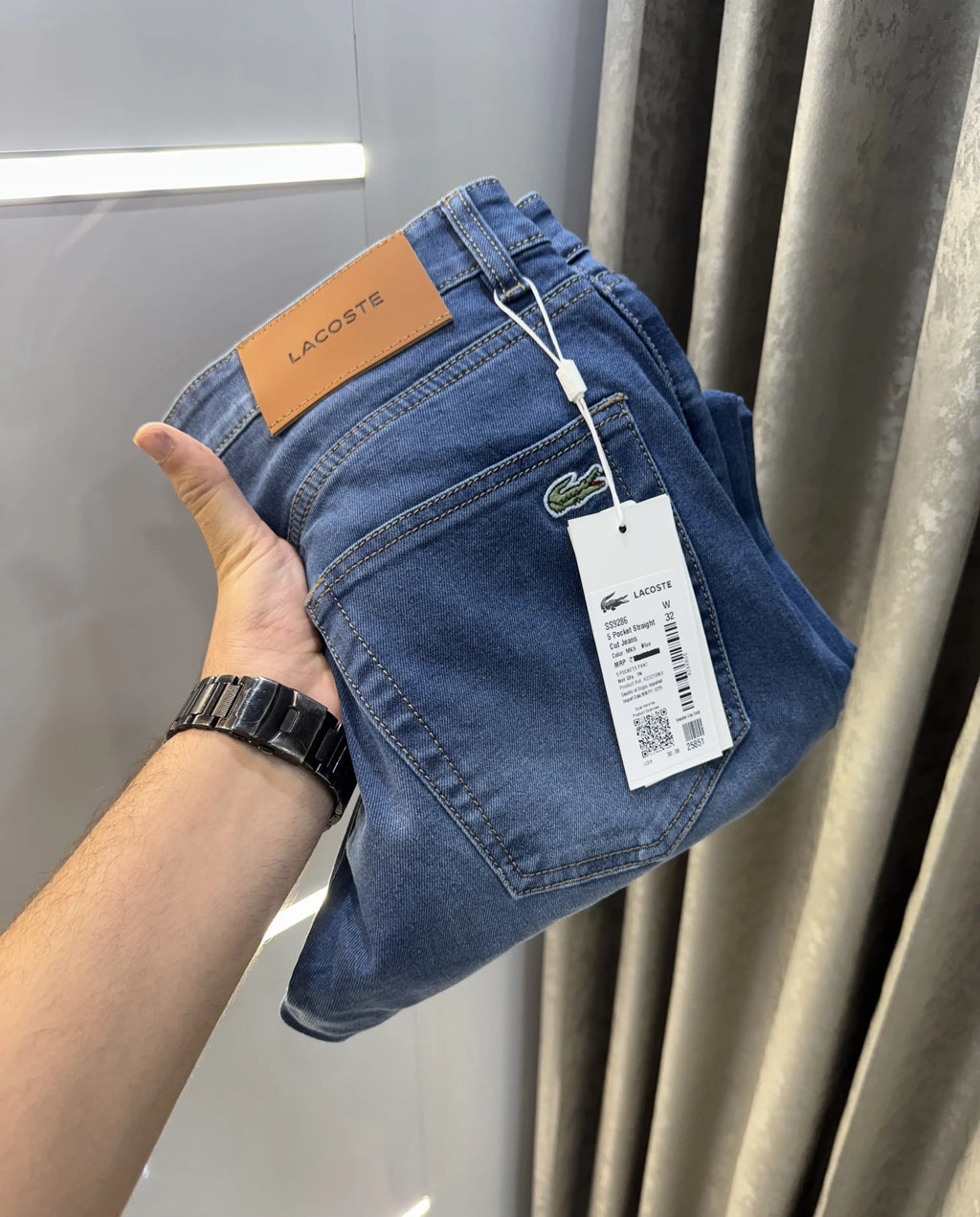 Lacost e Blue Imported Hyperflex Denim