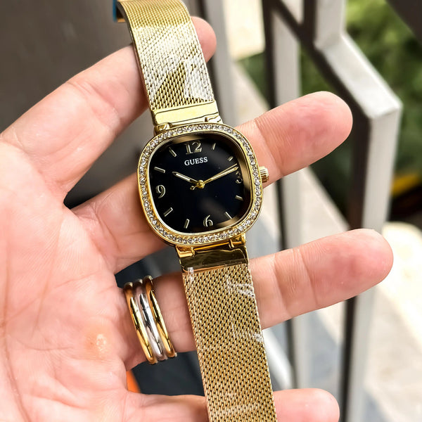 GUESS_LADIES_GOLD_BLACK