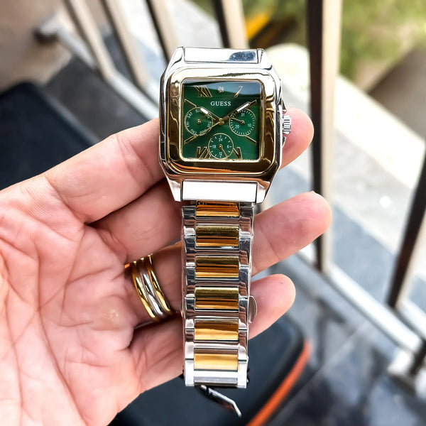 GUESS_GOLD_TT_GREEN