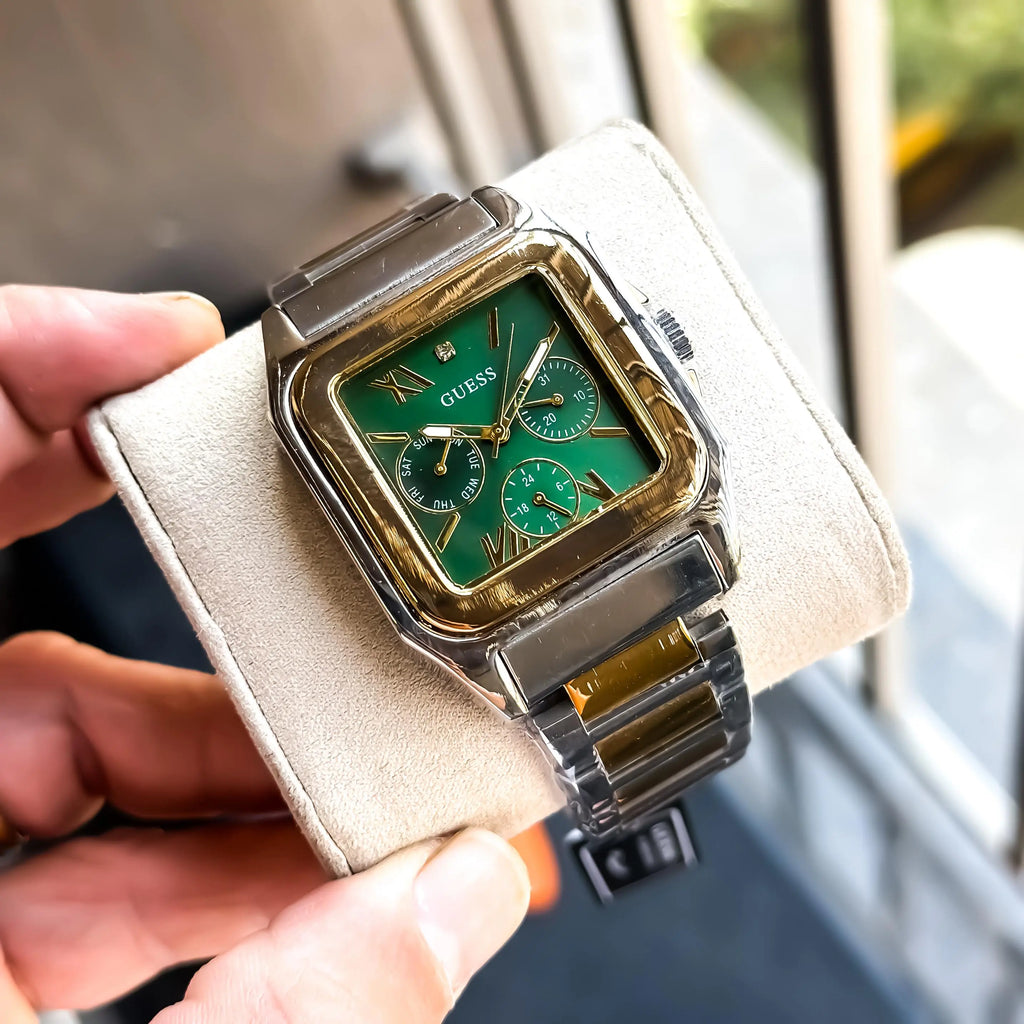 GUESS_GOLD_TT_GREEN