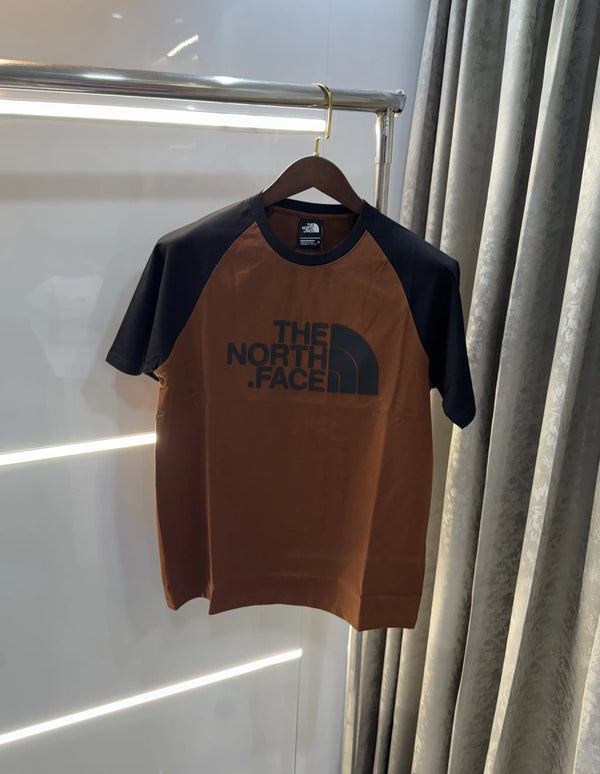 The North Face Brown Premium Oversized  T-Shirt
