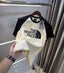 The North Face Cream Premium Oversized  T-Shirt
