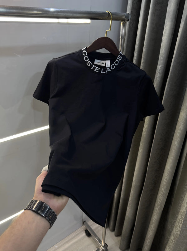 Lacoste Black Logo Work Premium T-Shirt