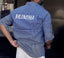 Balenciaga Blue Stripes Premium Shirt