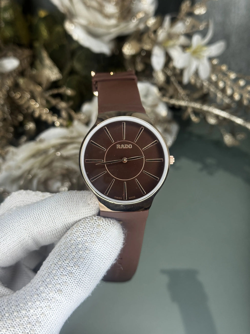 Rado Copper Brown Silicon Premium Watch