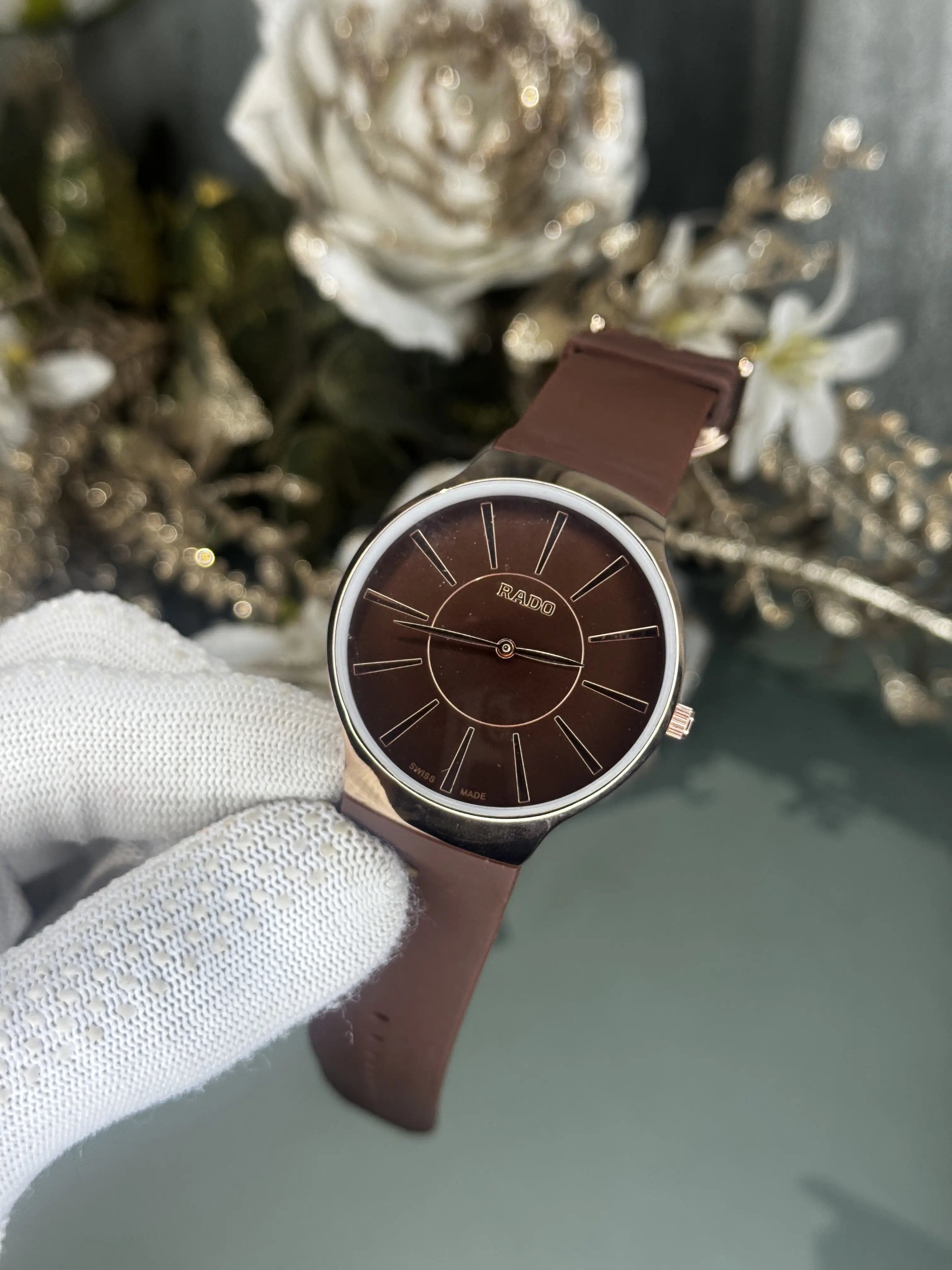 Rado Copper Brown Silicon Premium Watch