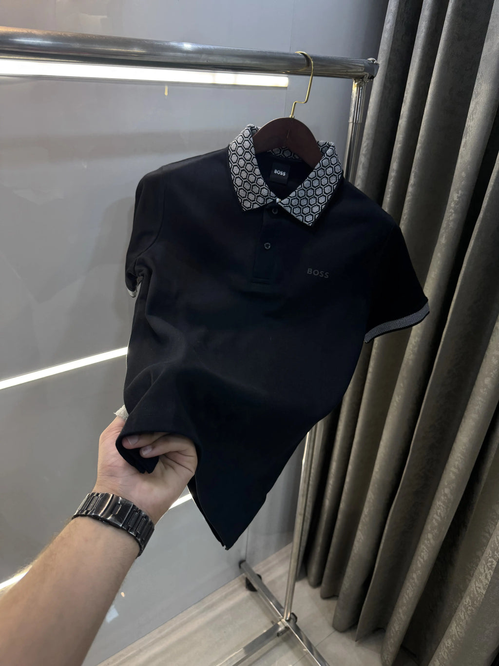 Hugo  Boss Black Premium Polo T-shirt