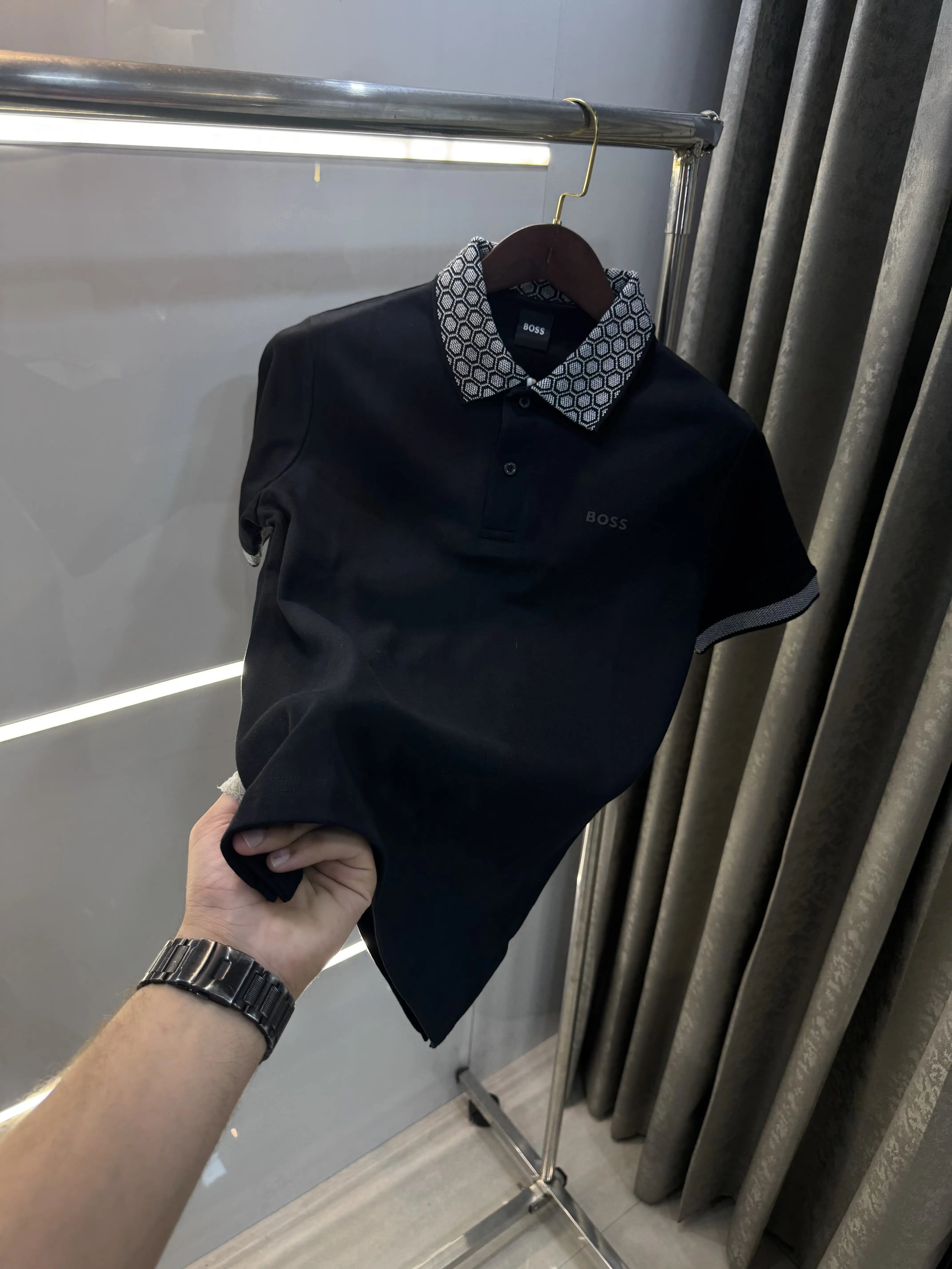 Hugo  Boss Black Premium Polo T-shirt