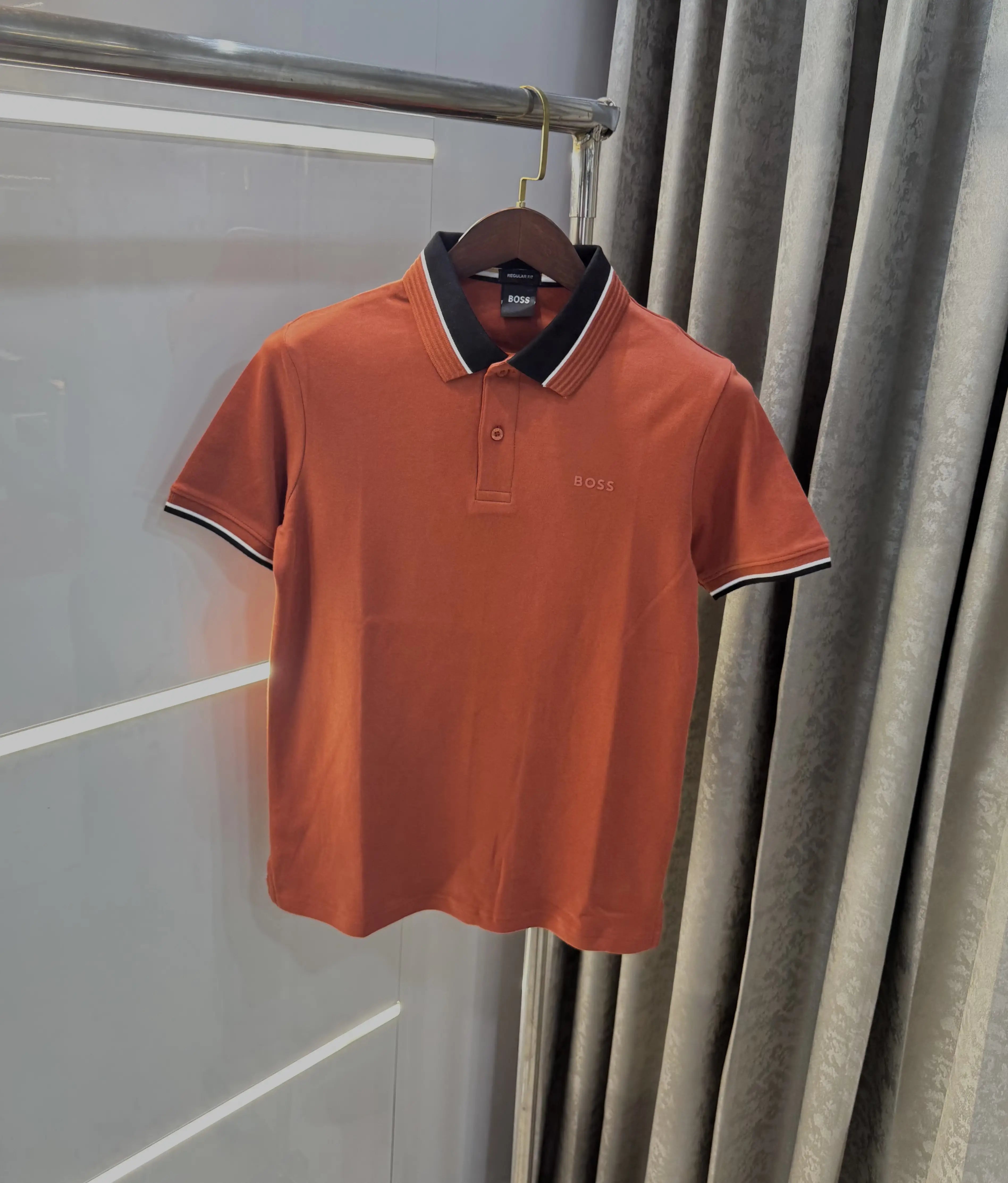 Hugo  Boss Rust Premium Polo T-shirt