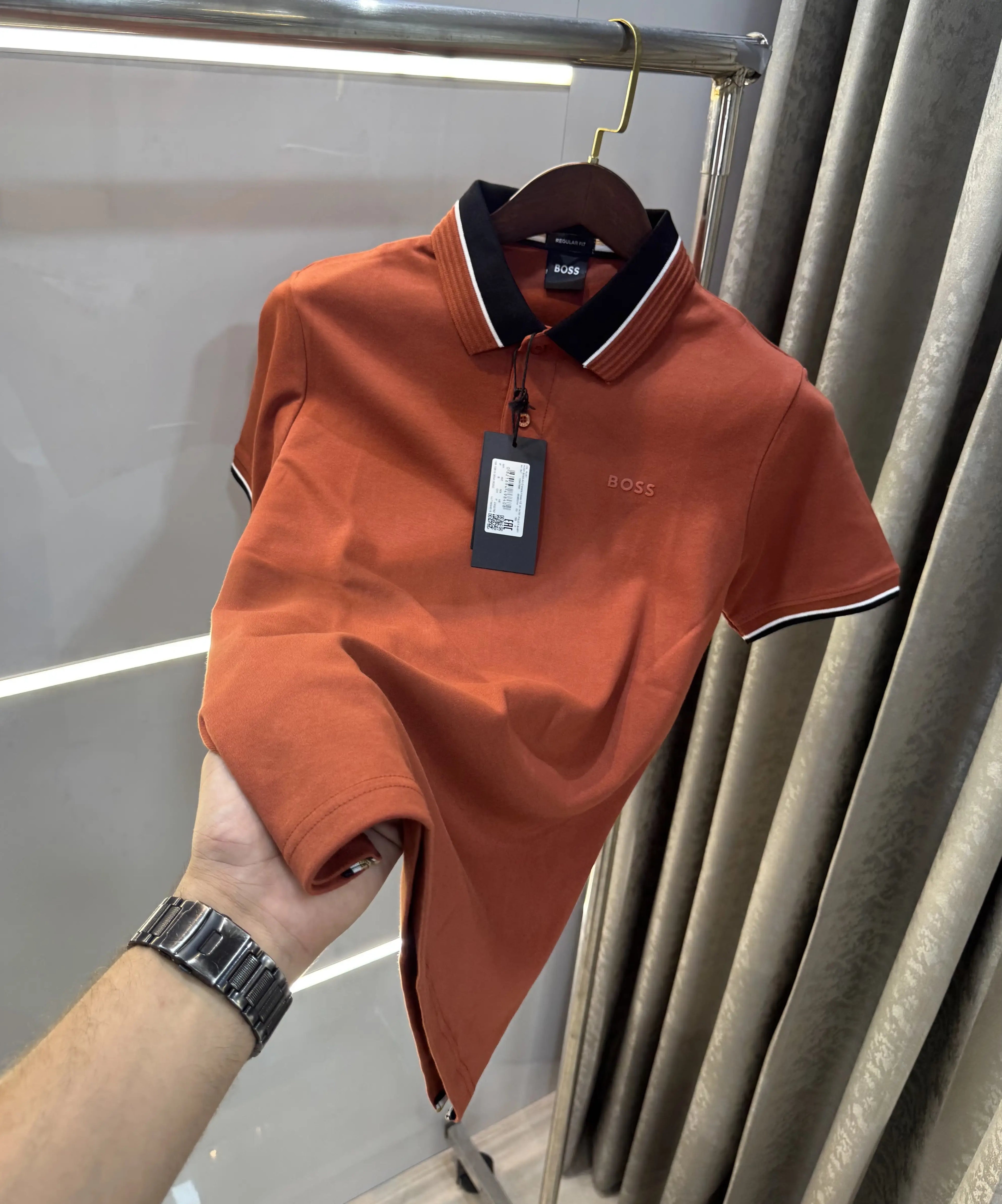 Hugo  Boss Rust Premium Polo T-shirt