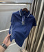 Hacket Navy Blue Logo Work Premium Polo T-Shirt