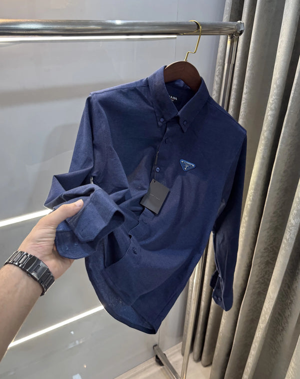 Prada Milano Indigo Blue Premium Shirt