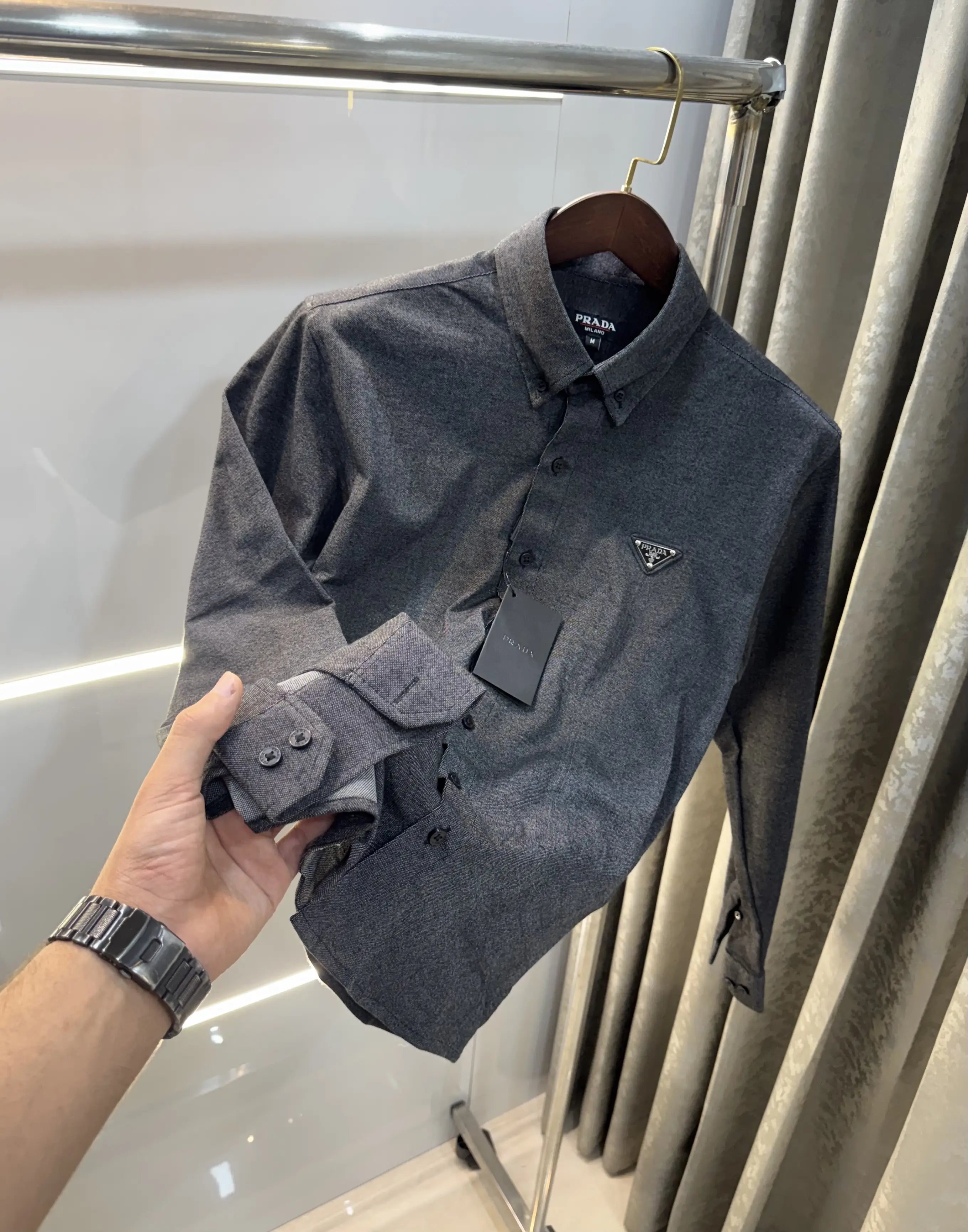 Prada Milano Grey Premium Shirt