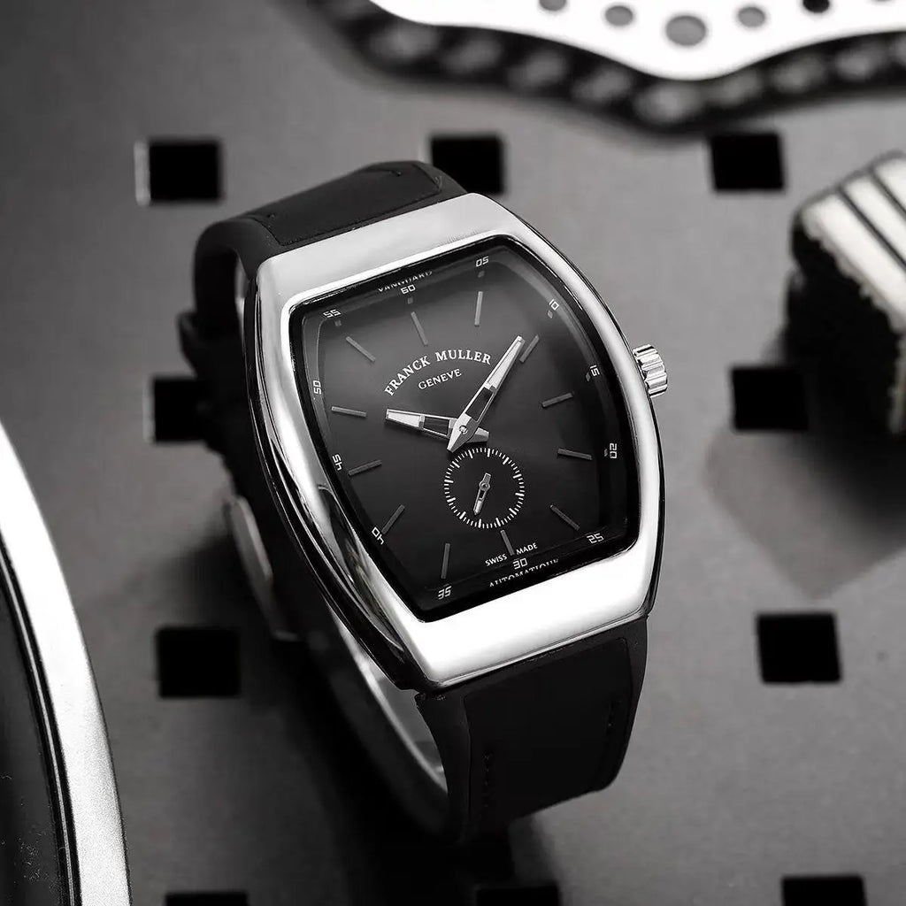 Frank  Muller Vanguard Silver Black Premium Watch