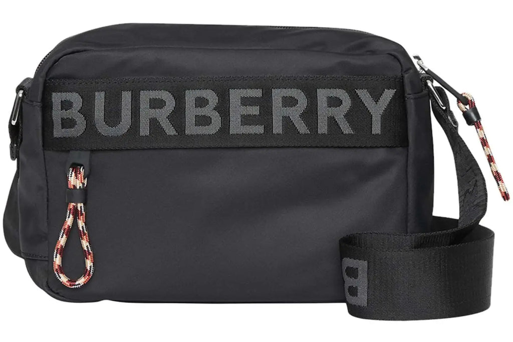 BURBERRY ECONYL LOGO CROSSBODY SLING BAG WITH OG BOX CARD AND DUSTBAG