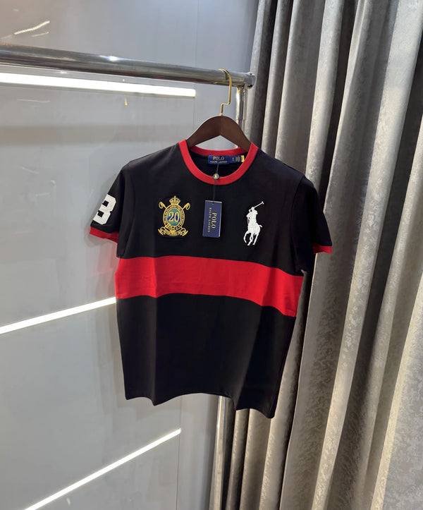 Ralph Lauren Black Logo Work Premium T-Shirt