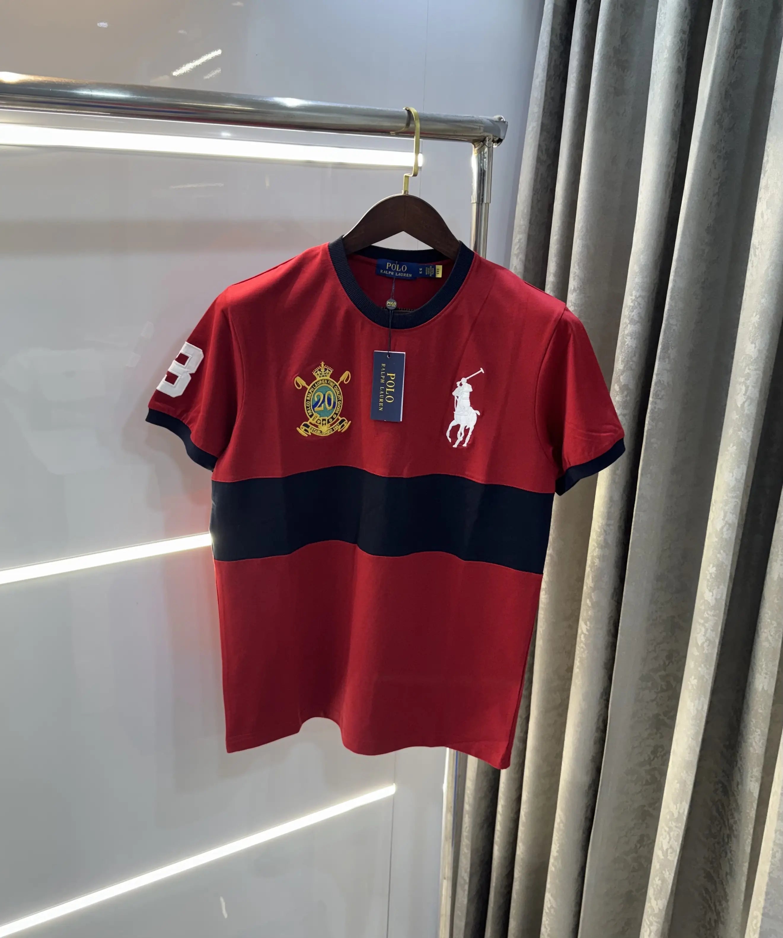 Ralph Lauren Red Logo Work Premium T-Shirt Secondary image