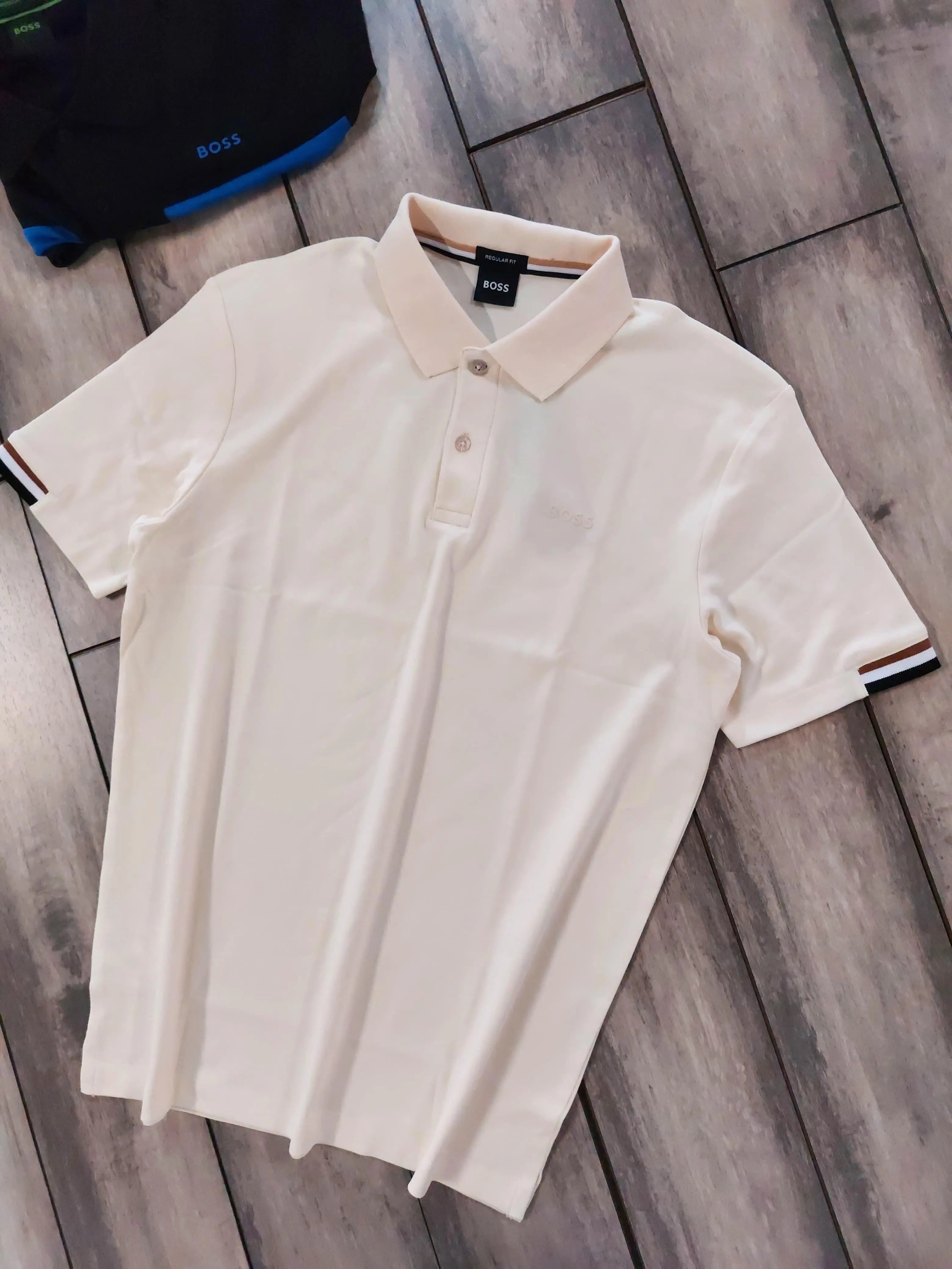 Hugo Boss Cream Premium Polo T-shirt Main image