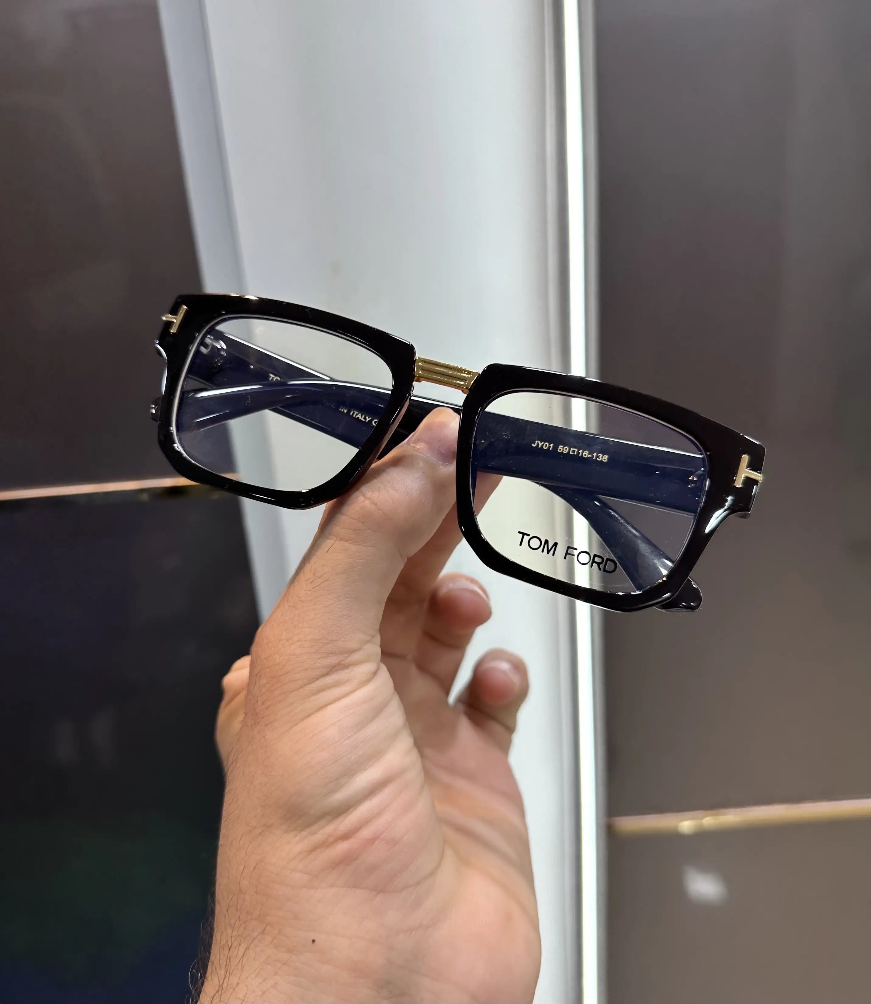 Tomford Gold Black Premium Glasses Y01