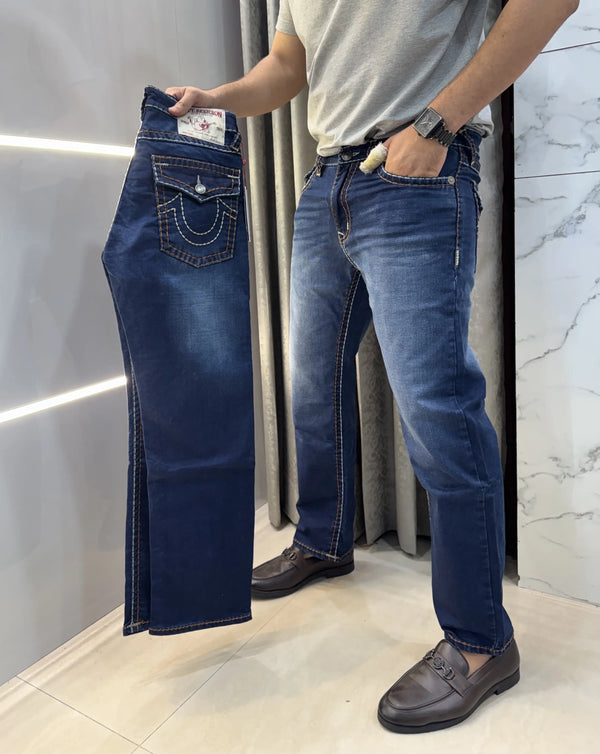 True Religion Blue Premium Imported Denim