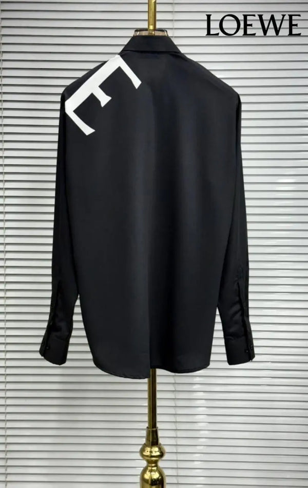 Loewe Black Designer CR7 Edition Premium Shirt With Box Packing