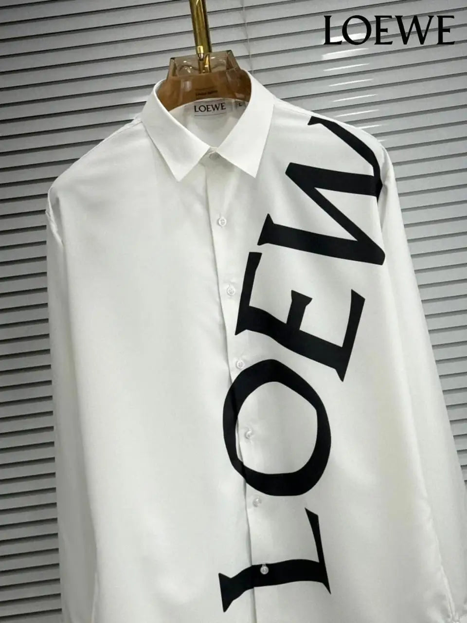 Loewe White Designer CR7 Edition Premium Shirt With Box Packing Secondary image