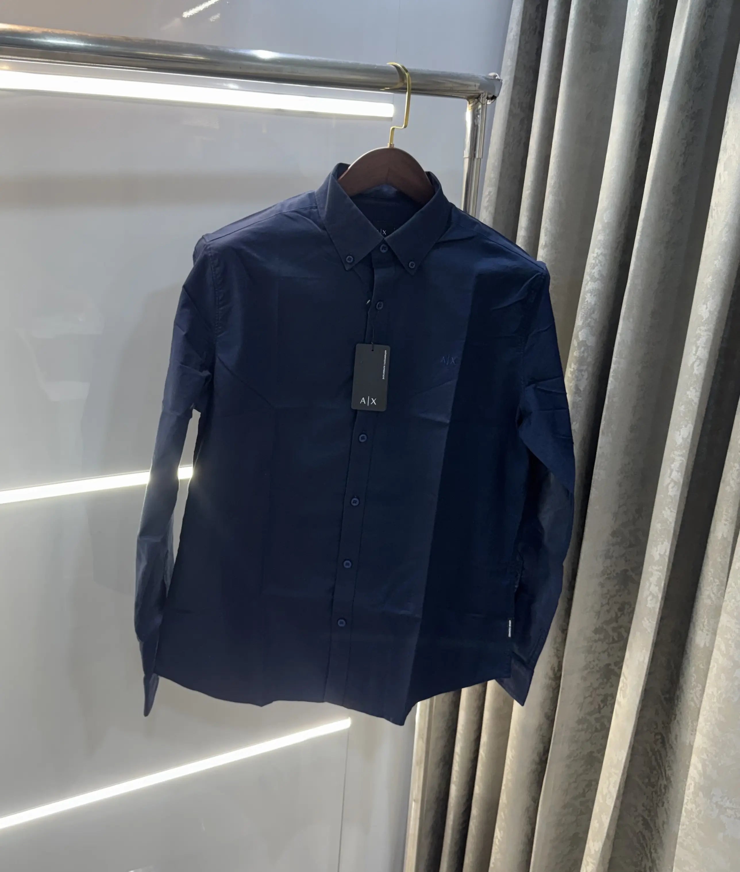 Armani Exchange Navy Blue Premium Shirt Main image