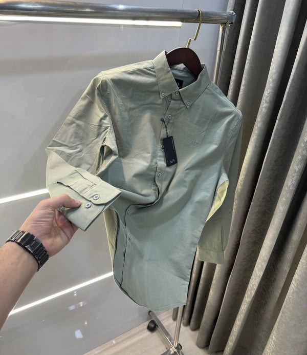 Armani Exchange Pastel Green Premium Shirt
